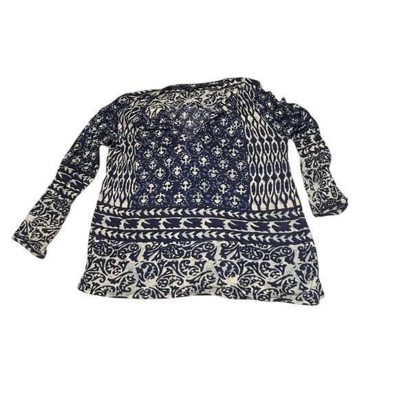 Lucky Brand Shibori Print Tunic Top Size XS - Picture 3 of 7